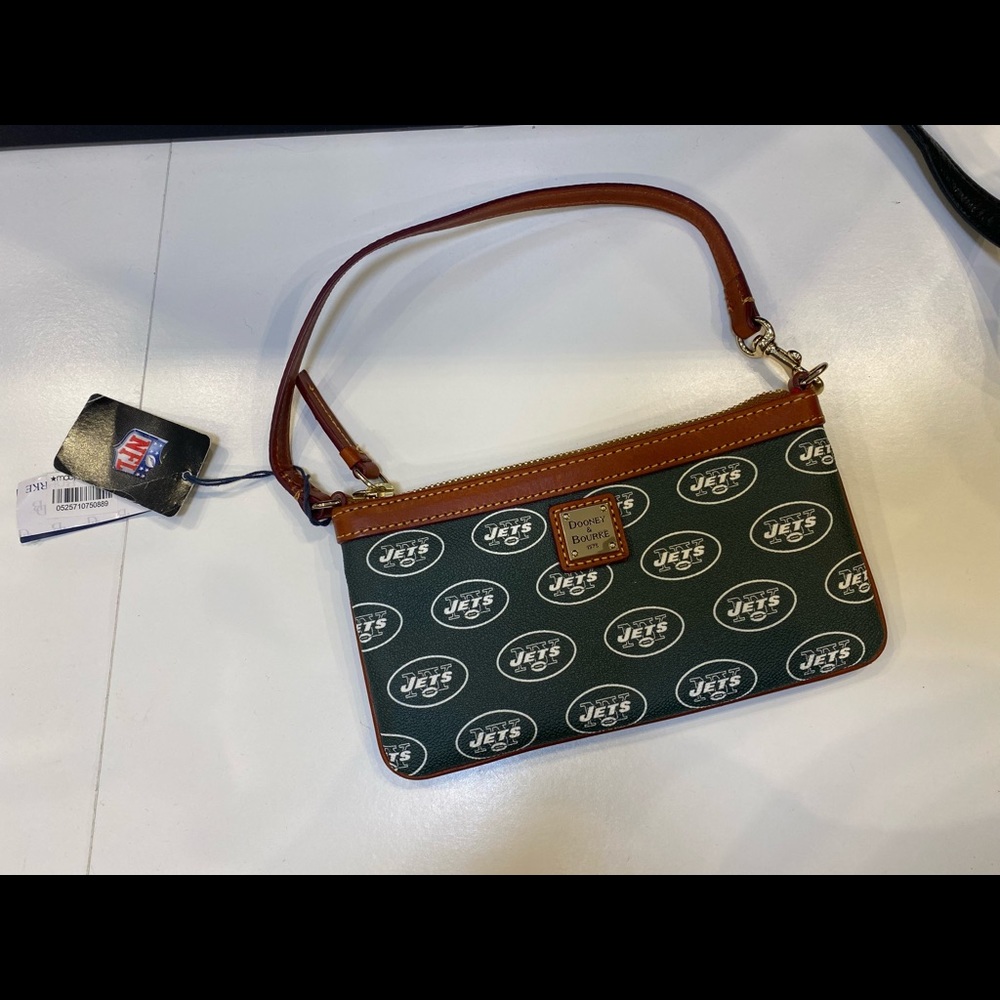 dooney & burke jets wallet/wristlet